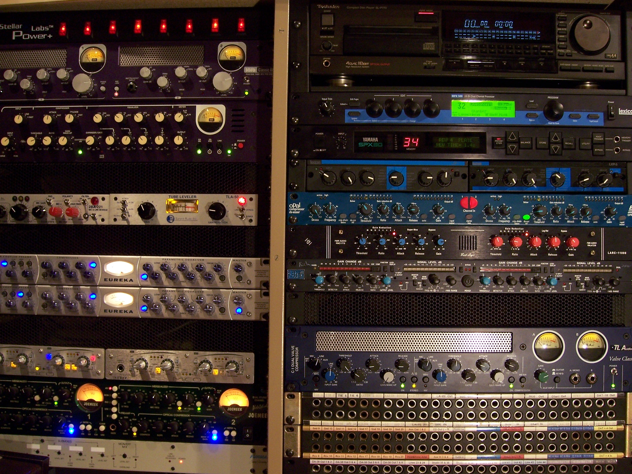 Recording Studio Equipment | Tesco Productions