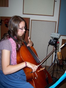 Recording cello parts