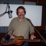 Keith recording dobro