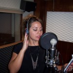 Kristin recroding vocal