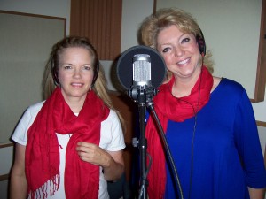 Diane Thomas & Pam Kragt record Christmas In August