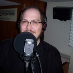 Wyatt recording with Glory Road at Tesco Productions