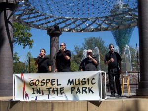 Glory Road singing at Bayliss Park annual Gospel Sing