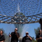 Bayliss Park fountain backs up Glory Road Gospel Sing