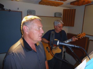 Ed & Joe record the Ten Commandments at Tesco Productions