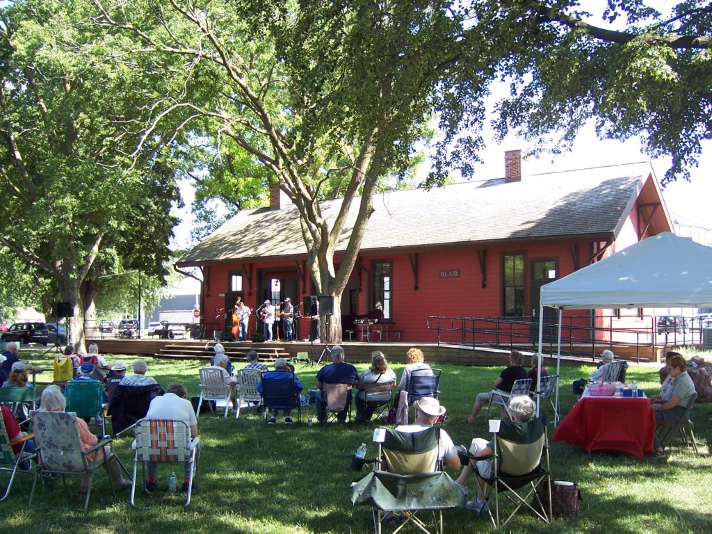 Music at Blair Lions Park Depot