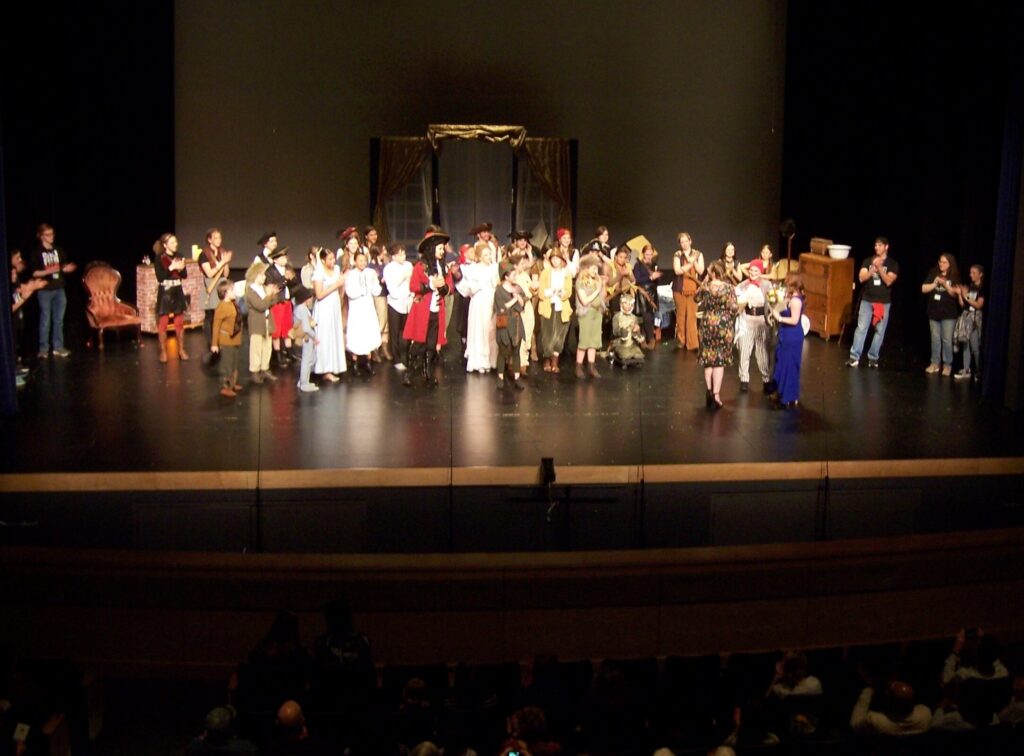 MKS Studio following performance of Peter Pan Jr.