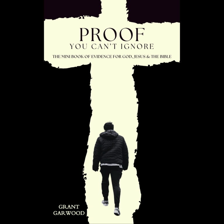 Proof You Can't Ignore audiobook title graphic, written and read by Grant Garwood.