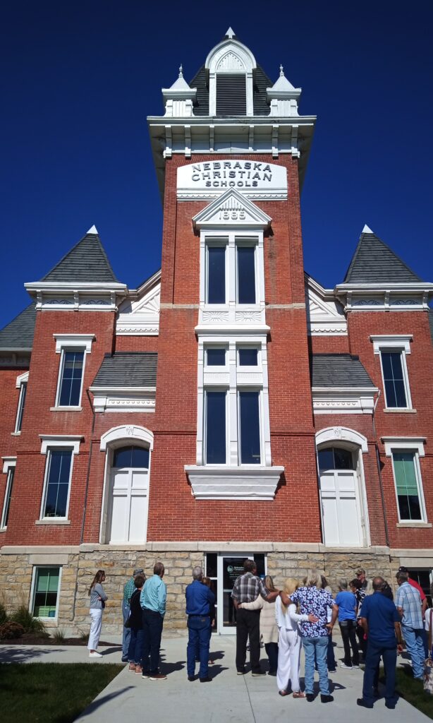 Nebraska Christian Schools administration building.